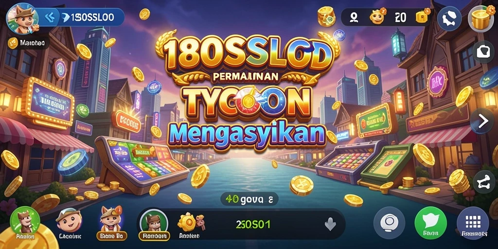 Screenshot gameplay 180SLOT yang menampilkan pengalaman kasino Tycoon.