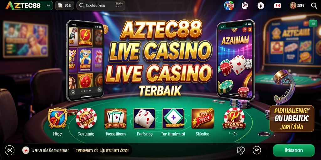 Tampilan adrenaline tinggi di Live Casino AZTEC88.