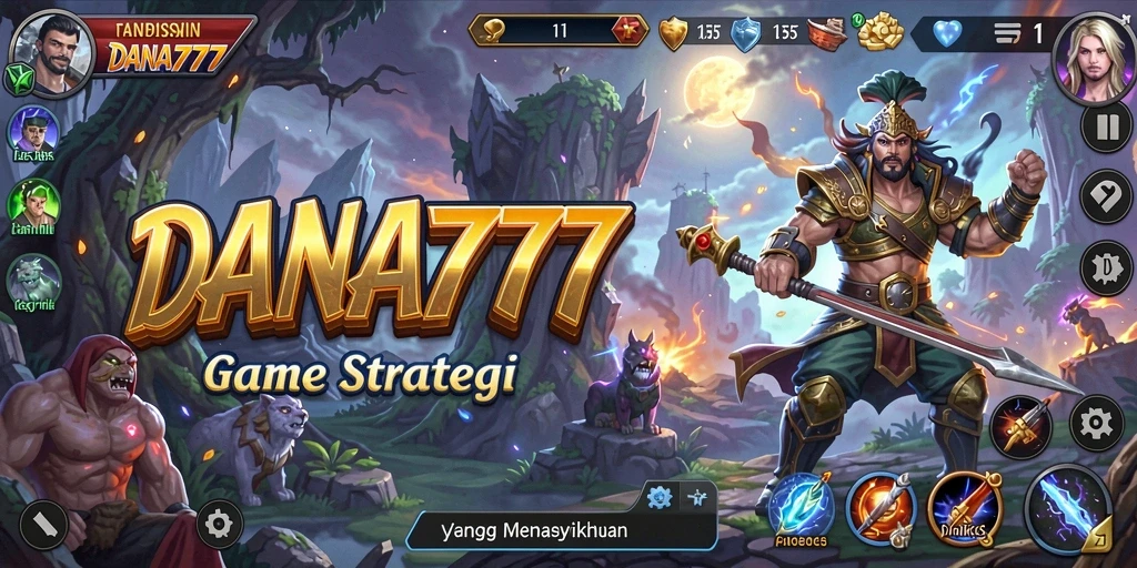 Tangkapan layar DANA777 menampilkan aksi strategis yang mendebarkan.