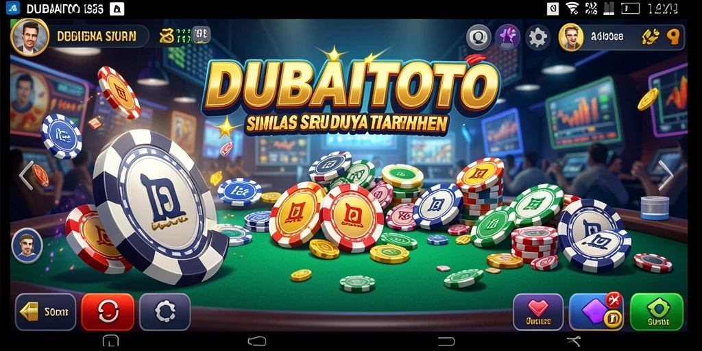 Screenshot DUBAITOTO menunjukkan gameplay taruhan yang menarik dan interaktif.