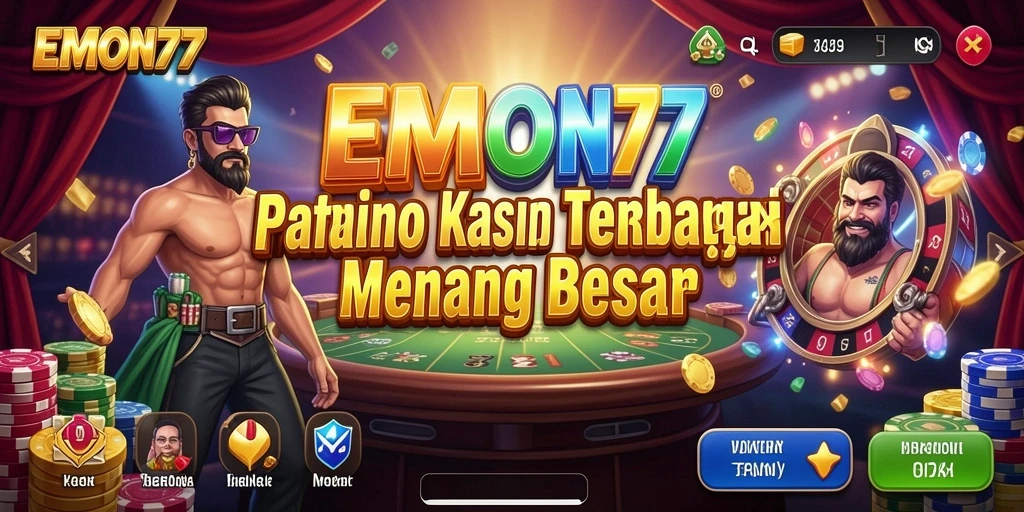 Screenshot EMON77 menampilkan gameplay Kasino yang seru dan interaktif.
