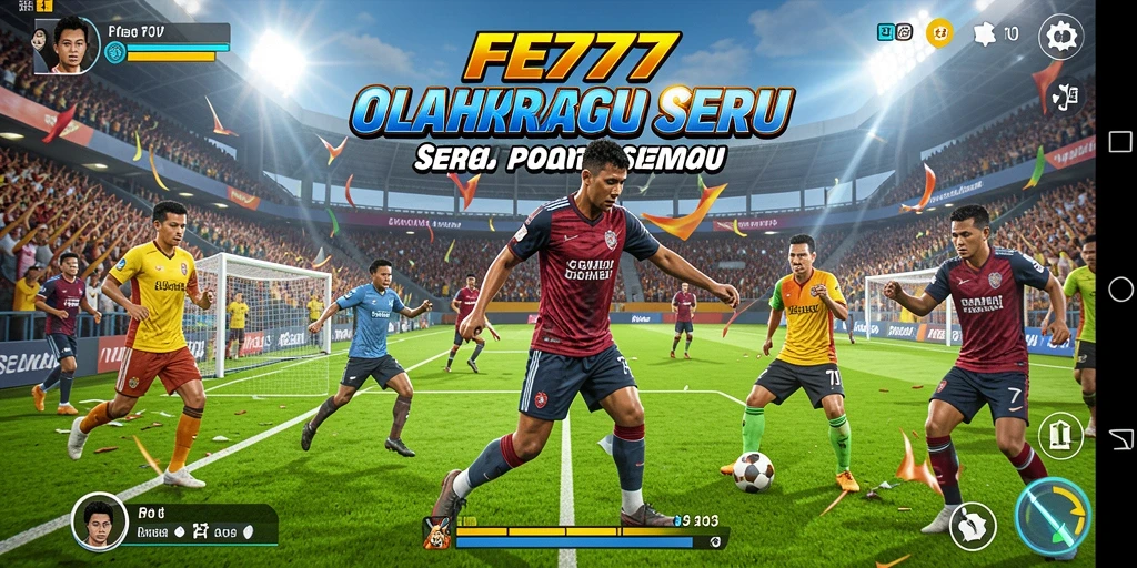 Tampilan menarik dari gameplay olahraga di FE777.