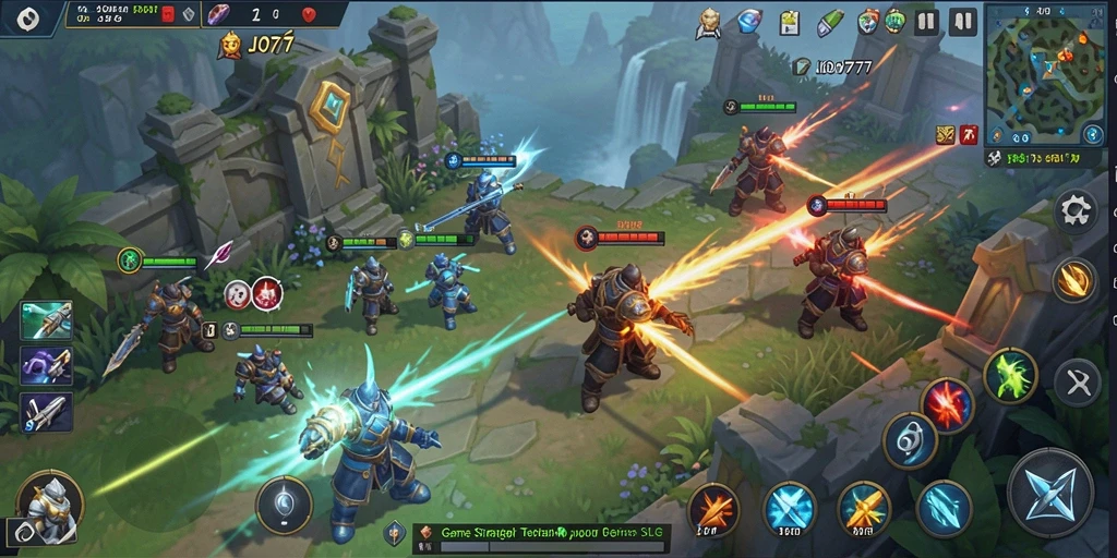 Tampilan menarik dari gameplay LJO777 yang mendebarkan.