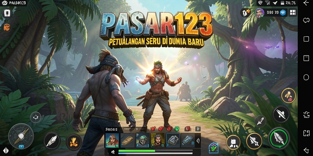 Gameplay menarik dari PASAR123 yang mengajak eksplorasi.