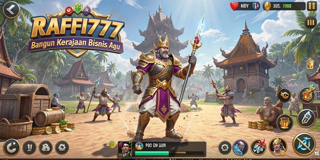 Tangkapan layar menunjukkan gameplay Tycoon yang menarik di RAFFI777.