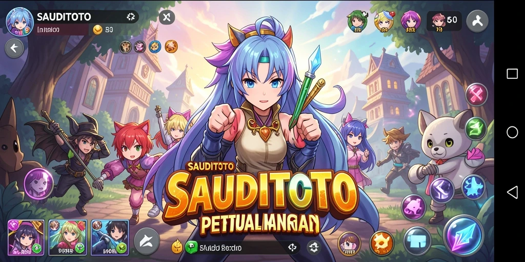 Tampilan menakjubkan dari gameplay <strong>SAUDITOTO</strong> yang seru dan penuh warna.