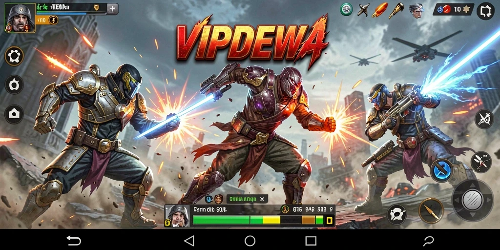 Gameplay seru dan menegangkan di VIPDEWA.